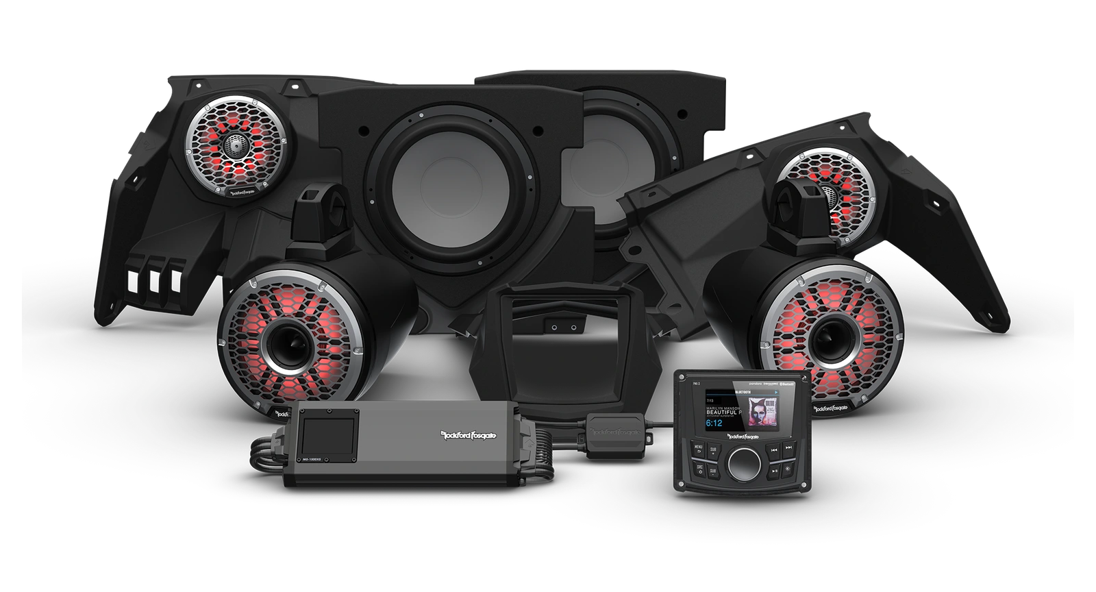 Can-Am Maverick X3: sistema de audio Stage 6 (Gen-3)