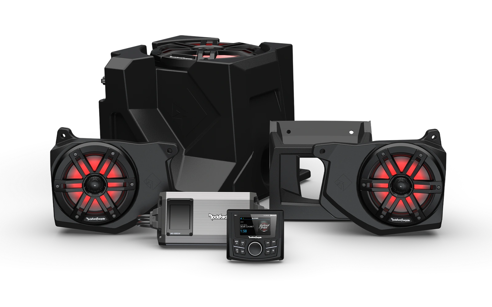 Polaris Ranger: sistema de audio Stage 3 (Gen-2)