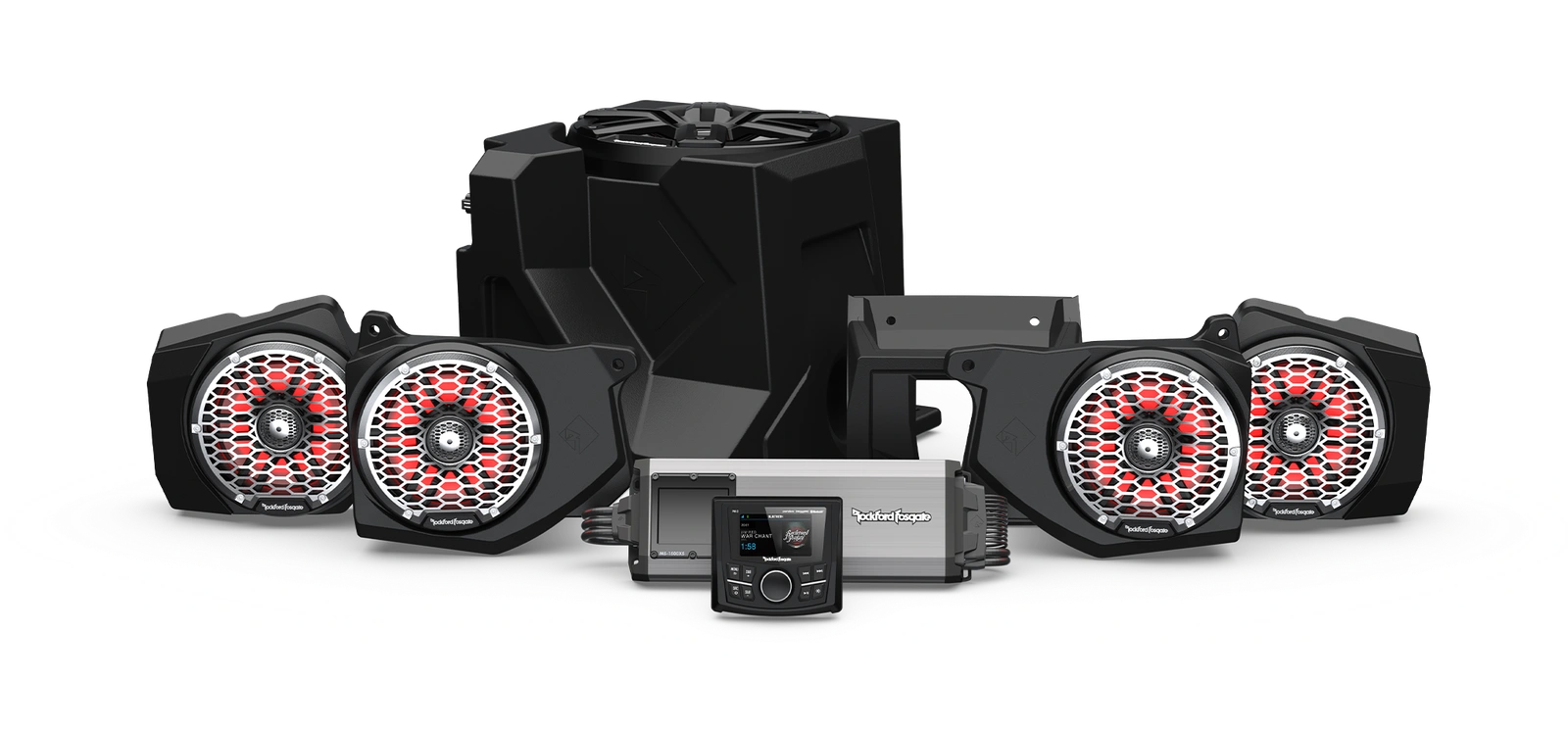 Polaris Ranger: sistema de audio Stage 6 (Gen-2)