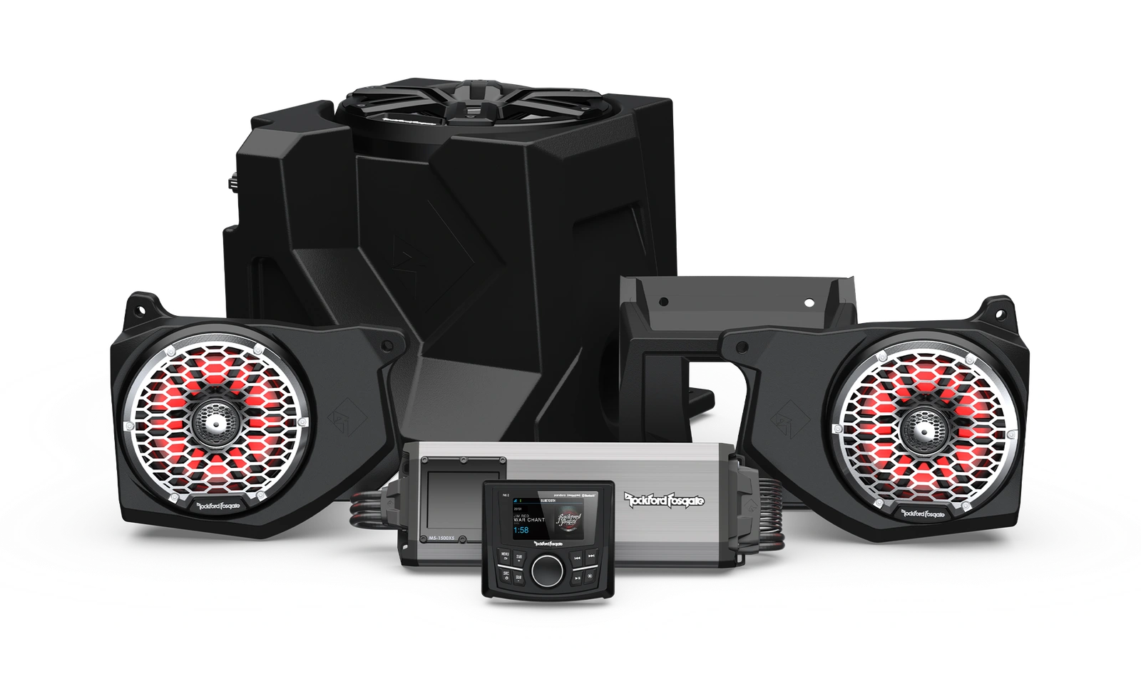 Polaris Ranger: sistema de audio Stage 5 (Gen-2)